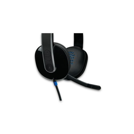 Zestaw słuchawkowy Logitech H540 USB typu A, czarny - 3